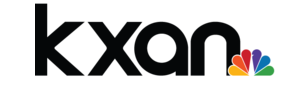 KXAN NBC News logo (KXAN wordmark with NBC peacock emblem)